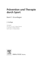 book Prävention und Therapie durch Sport