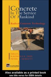 book Concrete in the Service of Mankind : Radical concrete technology