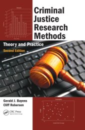 book Criminal Justice Research Methods : Theory and Practice, Second Edition