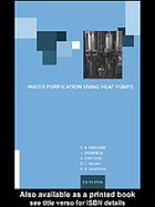 book Water purification using heat pumps