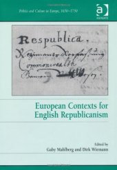 book European Contexts for English Republicanism