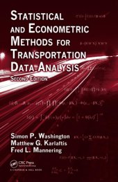 book Statistical and Econometric Methods for Transportation Data Analysis, Second Edition