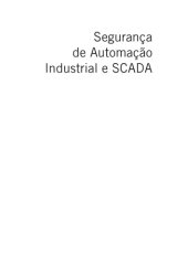 book Segurança de automação industrial e SCADA