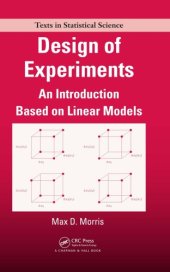 book The design of experiments