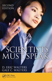 book Scientists Must Speak, Second Edition