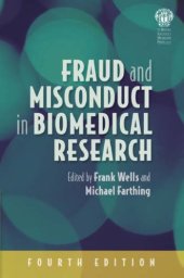 book Fraud and misconduct in biomedical research