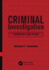 book Criminal Investigation, Fourth Edition