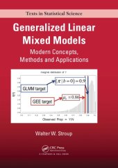 book Generalized Linear Mixed Models : Modern Concepts, Methods and Applications