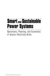 book Smart and sustainable power systems : operations, planning, and economics of insular electricity grids