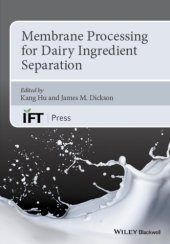 book Membrane processes for dairy ingredient separation