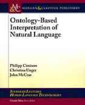 book Ontology-based interpretation of natural language