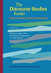 book The Discourse Studies Reader: Main currents in theory and analysis