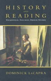 book History and Reading: Tocqueville, Foucault, French Studies