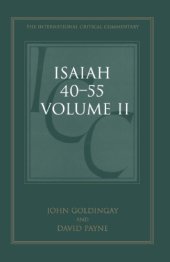 book A Critical and Exegetical Commentary on Isaiah 40-55