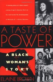 book A Taste of Power: A Black Woman's Story