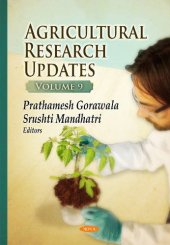 book Agricultural Research Updates. Volume 9