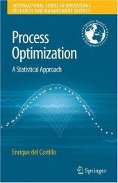 book Process Optimization: A Statistical Approach