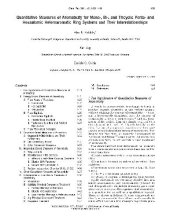 book Quantitative Measures of Aromaticity for Mono-, Bi-, and Tricyclic Penta- and Hexaatomic Heteroaromatic Ring Systems and Their Interrelationships