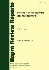 book Polymers in Agriculture and Horticulture