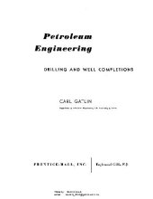 book Petroleum Engineering: Drilling and Well Completion