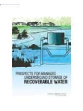 book Prospects for Managed Underground Storage of Recoverable Water