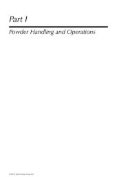 book Powder Technology: Handling and Operations, Process Instrumentation, and Working Hazards