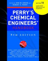 book Perry's chemical Engineer's handbook, Section 18