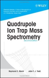 book Quadrupole Ion Trap Mass Spectrometry