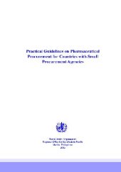 book Practical Guidelines on Pharmaceutical Procurement for Countries with Small Procurement Agencies