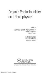 book Organic Photochemistry and Photophysics