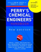 book Perry's chemical Engineer's handbook, Section 21