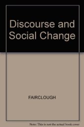 book Discourse and Social Change