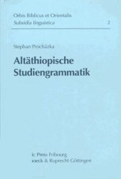 book Altäthiopische Studiengrammatik