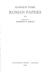 book Roman Papers