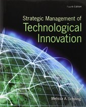 book Strategic Management of Technological Innovation