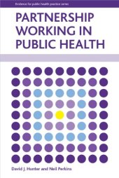 book Partnership Working in Public Health