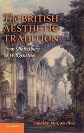 book The British Aesthetic Tradition: From Shaftesbury to Wittgenstein