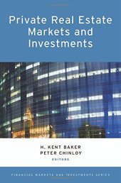 book Private Real Estate Markets and Investments