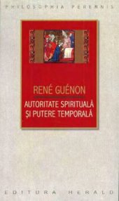 book Autoritate spirituală şi putere temporală