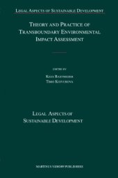 book Theory and Practice of Transboundary Environmental Impact Assessment