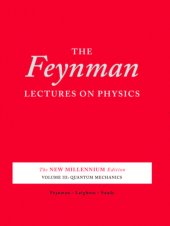 book The Feynman Lectures on Physics: Quantum Mechanics