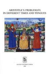 book Aristotle's "Problemata" in Different Times and Tongues