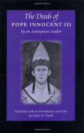 book The Deeds of Pope Innocent III