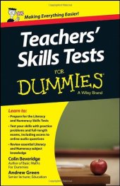 book Teacher's Skills Tests For Dummies