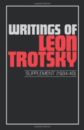 book Writings of Leon Trotsky