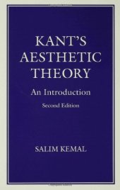 book Kant's Aesthetic Theory: An Introduction