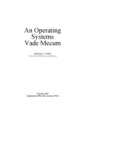 book An Operating Systems Vade Mecum