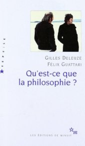 book Qu'est-ce que la philosophie ?