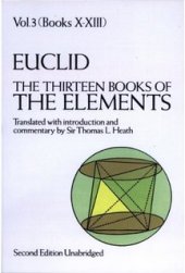 book The Thirteen Books of The Elements Vol 3(Books 10-13)