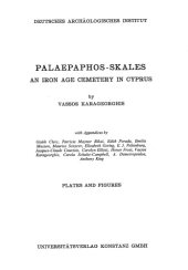 book Palaepaphos-Skales: An Iron Age Cemetery in Cyprus (Drawings)